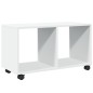 vidaXL Rollschrank Weiß 72x33x42,5 cm Holzwerkstoff vidaXL Rollschrank Weiß 72x33x42,5 cm Holzwerkstoff