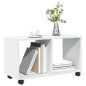 vidaXL Rollschrank Weiß 72x33x42,5 cm Holzwerkstoff vidaXL Rollschrank Weiß 72x33x42,5 cm Holzwerkstoff
