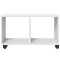 vidaXL Rollschrank Weiß 72x33x42,5 cm Holzwerkstoff vidaXL Rollschrank Weiß 72x33x42,5 cm Holzwerkstoff