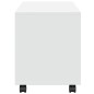 vidaXL Rollschrank Weiß 72x33x42,5 cm Holzwerkstoff vidaXL Rollschrank Weiß 72x33x42,5 cm Holzwerkstoff