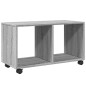 vidaXL Rollschrank Grau Sonoma 72x33x42,5 cm Holzwerkstoff vidaXL Rollschrank Grau Sonoma 72x33x42,5 cm Holzwerkstoff