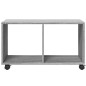 vidaXL Rollschrank Grau Sonoma 72x33x42,5 cm Holzwerkstoff vidaXL Rollschrank Grau Sonoma 72x33x42,5 cm Holzwerkstoff