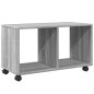 vidaXL Rollschrank Grau Sonoma 72x33x42,5 cm Holzwerkstoff vidaXL Rollschrank Grau Sonoma 72x33x42,5 cm Holzwerkstoff