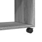 vidaXL Rollschrank Grau Sonoma 72x33x42,5 cm Holzwerkstoff vidaXL Rollschrank Grau Sonoma 72x33x42,5 cm Holzwerkstoff