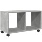 vidaXL Rollschrank Betongrau 72x33x42,5 cm Holzwerkstoff vidaXL Rollschrank Betongrau 72x33x42,5 cm Holzwerkstoff