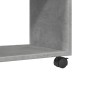 vidaXL Rollschrank Betongrau 72x33x42,5 cm Holzwerkstoff vidaXL Rollschrank Betongrau 72x33x42,5 cm Holzwerkstoff