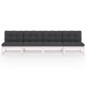 vidaXL 4-Sitzer-Gartensofa mit Kissen Kiefer Massivholz vidaXL 4-Sitzer-Gartensofa mit Kissen Kiefer Massivholz