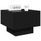 vidaXL Nachttisch mit Infinity-LED Schwarz 40x40x30 cm vidaXL Nachttisch mit Infinity-LED Schwarz 40x40x30 cm