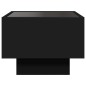 vidaXL Nachttisch mit Infinity-LED Schwarz 40x40x30 cm vidaXL Nachttisch mit Infinity-LED Schwarz 40x40x30 cm