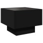 vidaXL Nachttisch mit Infinity-LED Schwarz 40x40x30 cm vidaXL Nachttisch mit Infinity-LED Schwarz 40x40x30 cm