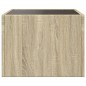 vidaXL Nachttisch mit Infinity-LED Sonoma-Eiche 40x40x30 cm vidaXL Nachttisch mit Infinity-LED Sonoma-Eiche 40x40x30 cm