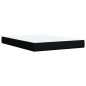 vidaXL Boxspringbett mit Matratze Schwarz 140x190 cm Stoff vidaXL Boxspringbett mit Matratze Schwarz 140x190 cm Stoff