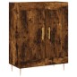 Highboard Räuchereiche 69,5x34x180 cm Holzwerkstoff Highboard Räuchereiche 69,5x34x180 cm Holzwerkstoff