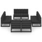 vidaXL 8-tlg. Garten-Lounge-Set mit Kissen Kiefer Massivholz vidaXL 8-tlg. Garten-Lounge-Set mit Kissen Kiefer Massivholz