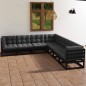 vidaXL 7-tlg. Garten-Lounge-Set mit Kissen Massivholz Kiefer vidaXL 7-tlg. Garten-Lounge-Set mit Kissen Massivholz Kiefer