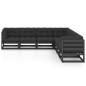 vidaXL 7-tlg. Garten-Lounge-Set mit Kissen Massivholz Kiefer vidaXL 7-tlg. Garten-Lounge-Set mit Kissen Massivholz Kiefer