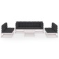 vidaXL 8-tlg. Garten-Lounge-Set mit Kissen Kiefer Massivholz vidaXL 8-tlg. Garten-Lounge-Set mit Kissen Kiefer Massivholz