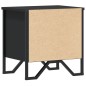 vidaXL Nachttisch Schwarz 2 Stk. 40x30x40 cm Holzwerkstoff vidaXL Nachttisch Schwarz 2 Stk. 40x30x40 cm Holzwerkstoff