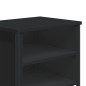 vidaXL Nachttisch Schwarz 2 Stk. 40x30x40 cm Holzwerkstoff vidaXL Nachttisch Schwarz 2 Stk. 40x30x40 cm Holzwerkstoff