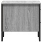 vidaXL Nachttisch Grau Sonoma 40x41x40 cm Holzwerkstoff vidaXL Nachttisch Grau Sonoma 40x41x40 cm Holzwerkstoff