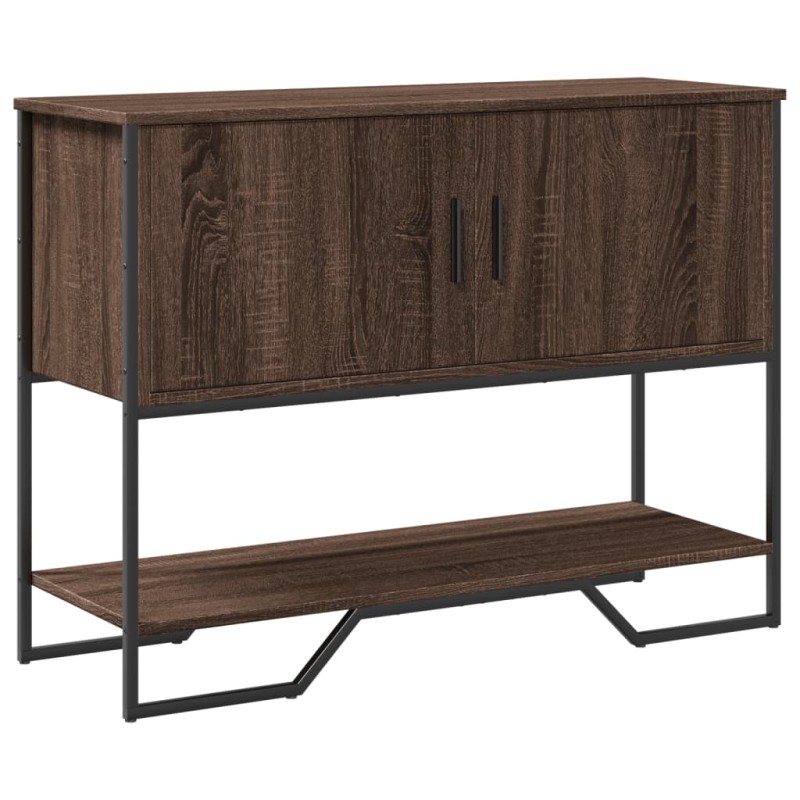 vidaXL Konsolentisch Braun Eichen-Optik 100x35x74,5 cm Holzwerkstoff vidaXL Konsolentisch Braun Eichen-Optik 100x35x74,5 cm Holzwerkstoff