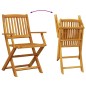 vidaXL 9-tlg. Garten-Essgruppe 180x90x75 cm Massivholz Akazie vidaXL 9-tlg. Garten-Essgruppe 180x90x75 cm Massivholz Akazie