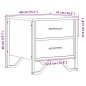 vidaXL Nachttisch Eichen-Optik 40x41x40 cm Holzwerkstoff vidaXL Nachttisch Eichen-Optik 40x41x40 cm Holzwerkstoff
