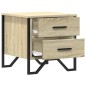 vidaXL Nachttisch Sonoma-Eiche 40x41x40 cm Holzwerkstoff vidaXL Nachttisch Sonoma-Eiche 40x41x40 cm Holzwerkstoff