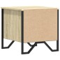 vidaXL Nachttisch Sonoma-Eiche 40x41x40 cm Holzwerkstoff vidaXL Nachttisch Sonoma-Eiche 40x41x40 cm Holzwerkstoff