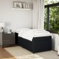 vidaXL Boxspringbett mit Matratze Schwarz 90x200 cm Samt vidaXL Boxspringbett mit Matratze Schwarz 90x200 cm Samt