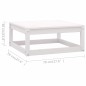 5-tlg. Garten-Lounge-Set mit Kissen Kiefer Massivholz 5-tlg. Garten-Lounge-Set mit Kissen Kiefer Massivholz