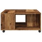 vidaXL Couchtisch Altholz-Optik 80x80x40 cm Holzwerkstoff vidaXL Couchtisch Altholz-Optik 80x80x40 cm Holzwerkstoff