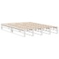 vidaXL Massivholzbett ohne Matratze Weiß 140x200 cm Kiefernholz vidaXL Massivholzbett ohne Matratze Weiß 140x200 cm Kiefernholz