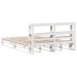 vidaXL Massivholzbett ohne Matratze Weiß 140x200 cm Kiefernholz vidaXL Massivholzbett ohne Matratze Weiß 140x200 cm Kiefernholz