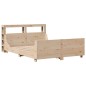 vidaXL Massivholzbett ohne Matratze 120x190 cm Kiefernholz vidaXL Massivholzbett ohne Matratze 120x190 cm Kiefernholz