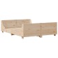 vidaXL Massivholzbett ohne Matratze 120x190 cm Kiefernholz vidaXL Massivholzbett ohne Matratze 120x190 cm Kiefernholz