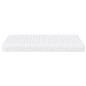 vidaXL Schaumstoffmatratze Weiß 180x210 cm Härtegrad H2 H3 vidaXL Schaumstoffmatratze Weiß 180x210 cm Härtegrad H2 H3