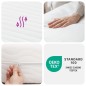 vidaXL Schaumstoffmatratze Weiß 180x210 cm Härtegrad H2 H3 vidaXL Schaumstoffmatratze Weiß 180x210 cm Härtegrad H2 H3