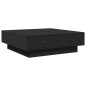 vidaXL Couchtisch Schwarz 90x90x28 cm Holzwerkstoff vidaXL Couchtisch Schwarz 90x90x28 cm Holzwerkstoff