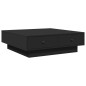 vidaXL Couchtisch Schwarz 90x90x28 cm Holzwerkstoff vidaXL Couchtisch Schwarz 90x90x28 cm Holzwerkstoff