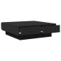 vidaXL Couchtisch Schwarz 90x90x28 cm Holzwerkstoff vidaXL Couchtisch Schwarz 90x90x28 cm Holzwerkstoff