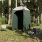 vidaXL Duschzelt Grün Wasserfest