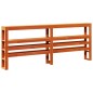vidaXL Massivholzbett ohne Matratze Wachsbraun 180x200 Kiefernholz vidaXL Massivholzbett ohne Matratze Wachsbraun 180x200 Kiefernholz