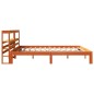vidaXL Massivholzbett ohne Matratze Wachsbraun 180x200 Kiefernholz vidaXL Massivholzbett ohne Matratze Wachsbraun 180x200 Kiefernholz