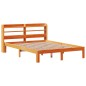 vidaXL Massivholzbett ohne Matratze Wachsbraun 120x190 cm Kiefernholz vidaXL Massivholzbett ohne Matratze Wachsbraun 120x190 cm Kiefernholz