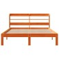 vidaXL Massivholzbett ohne Matratze Wachsbraun 120x190 cm Kiefernholz vidaXL Massivholzbett ohne Matratze Wachsbraun 120x190 cm Kiefernholz
