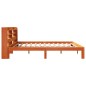 vidaXL Massivholzbett ohne Matratze Wachsbraun 180x200 Kiefernholz vidaXL Massivholzbett ohne Matratze Wachsbraun 180x200 Kiefernholz