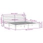 vidaXL Massivholzbett ohne Matratze Wachsbraun 180x200 Kiefernholz vidaXL Massivholzbett ohne Matratze Wachsbraun 180x200 Kiefernholz