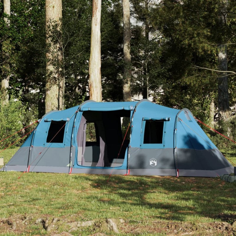 vidaXL Tunnel-Familienzelt 6 Personen Blau Wasserdicht vidaXL Tunnel-Familienzelt 6 Personen Blau Wasserdicht
