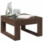 vidaXL Couchtisch mit Infinity-LED Braun Eichen-Optik 50x53x30 cm vidaXL Couchtisch mit Infinity-LED Braun Eichen-Optik 50x53x30 cm